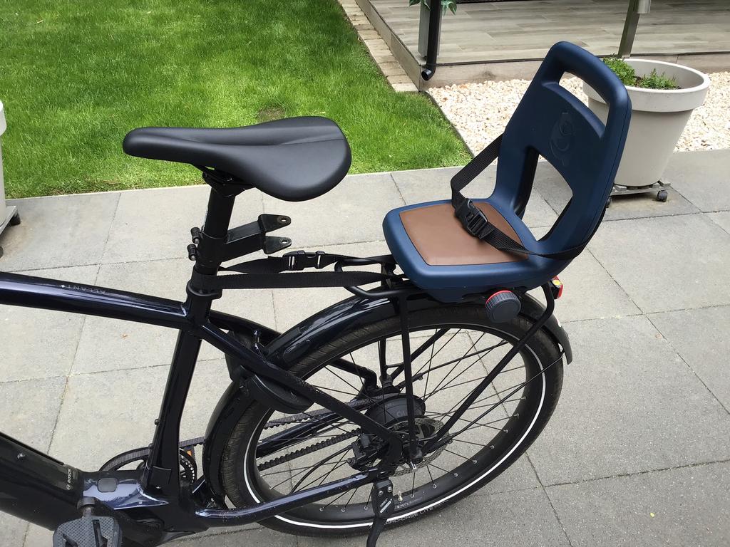 Fietsstoeltje, Ophalen, Achterzitje, Voetsteuntjes, 15 t/m 36 kg