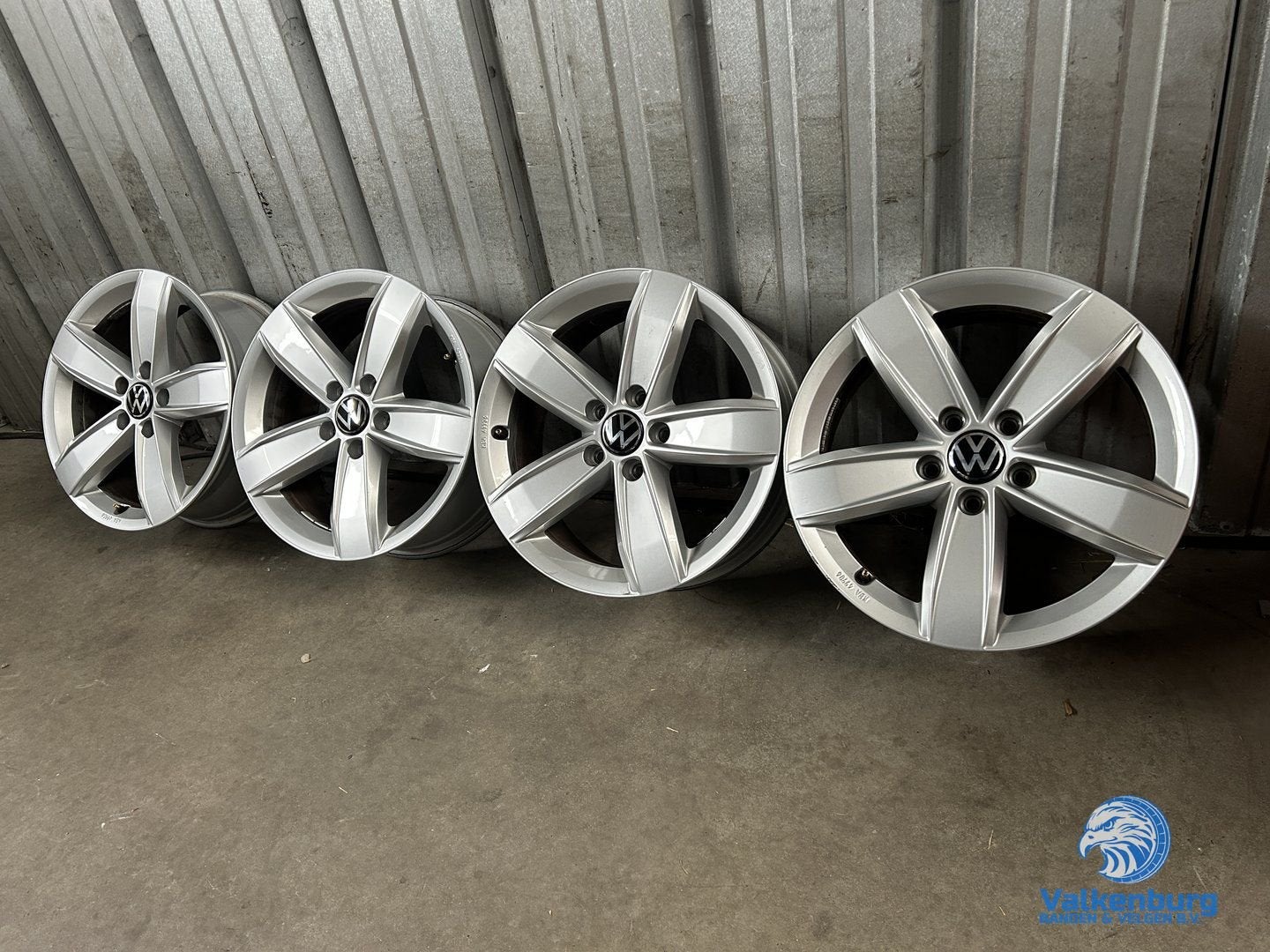 Originele VW Passat Tiguan Corvara 17 inch velgen 5x112, Gebruikt, Velg(en), -, -