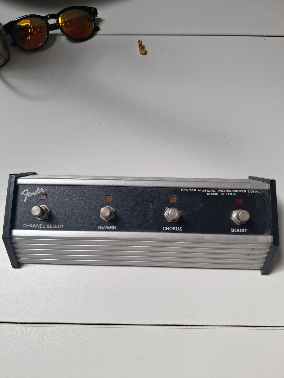 vintage fender power chorus footswitch, Ophalen, Gebruikt, Chorus