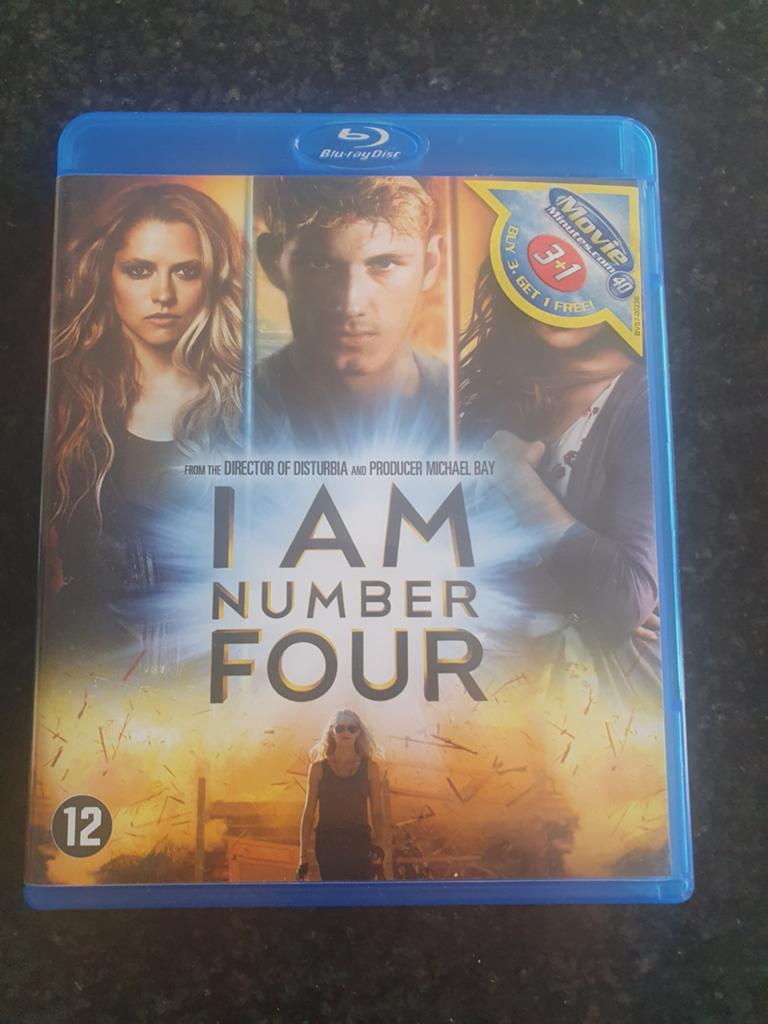 Je suis numéro quatre blu ray NL FR, Enlèvement ou Envoi