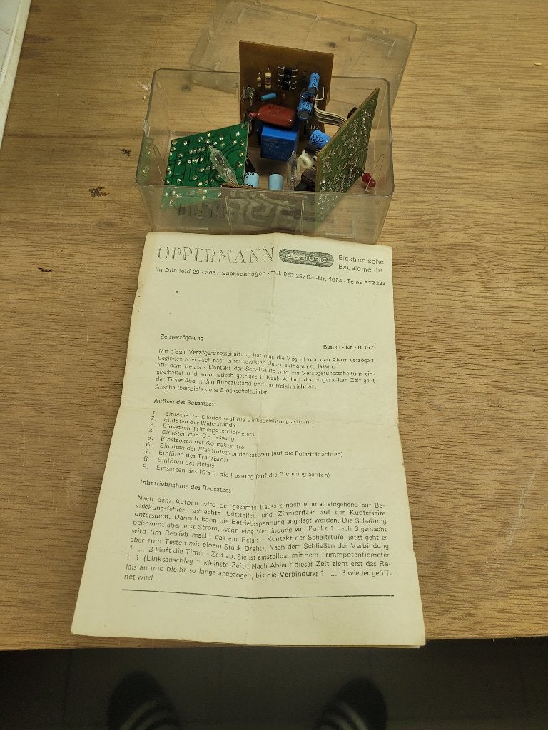 Oppermann Elektronische Bauelemente, Ophalen of Verzenden, Gebruikt