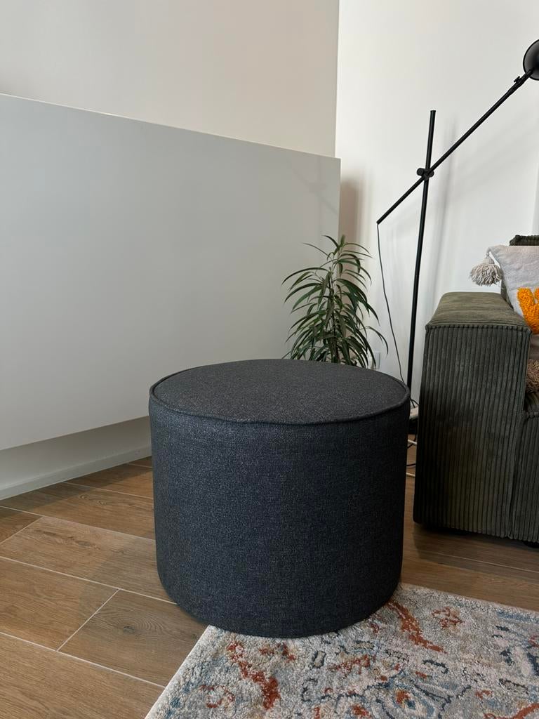 Vends pouf Grundsjö Ikea gris en parfait état, Enlèvement, Comme neuf