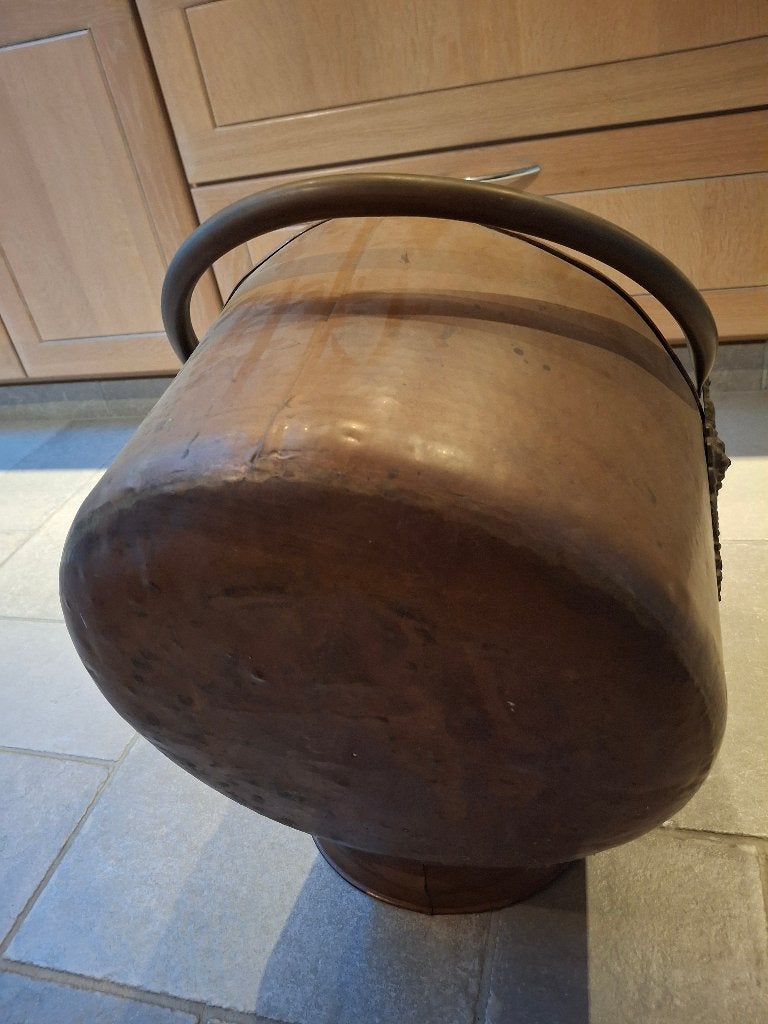 Kachelbak koper, Ophalen