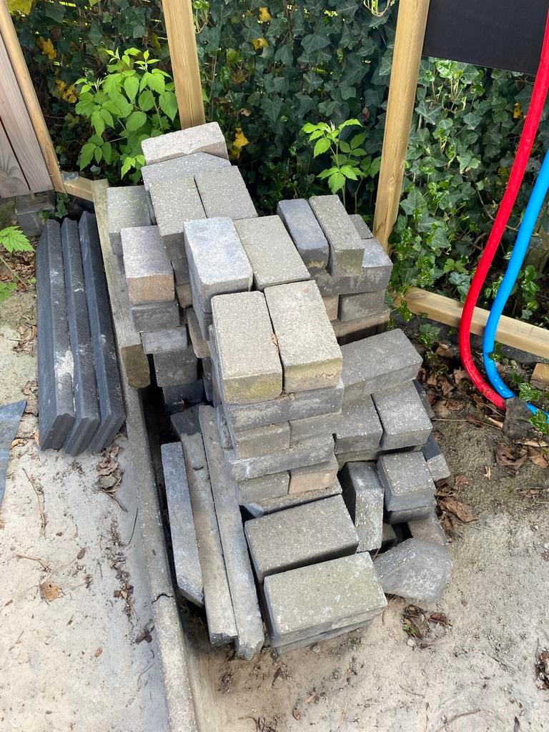 Klinkers 20m2 - GRATIS OP TE HALEN, Ophalen, Gebruikt, Klinkers, 10 m² of meer