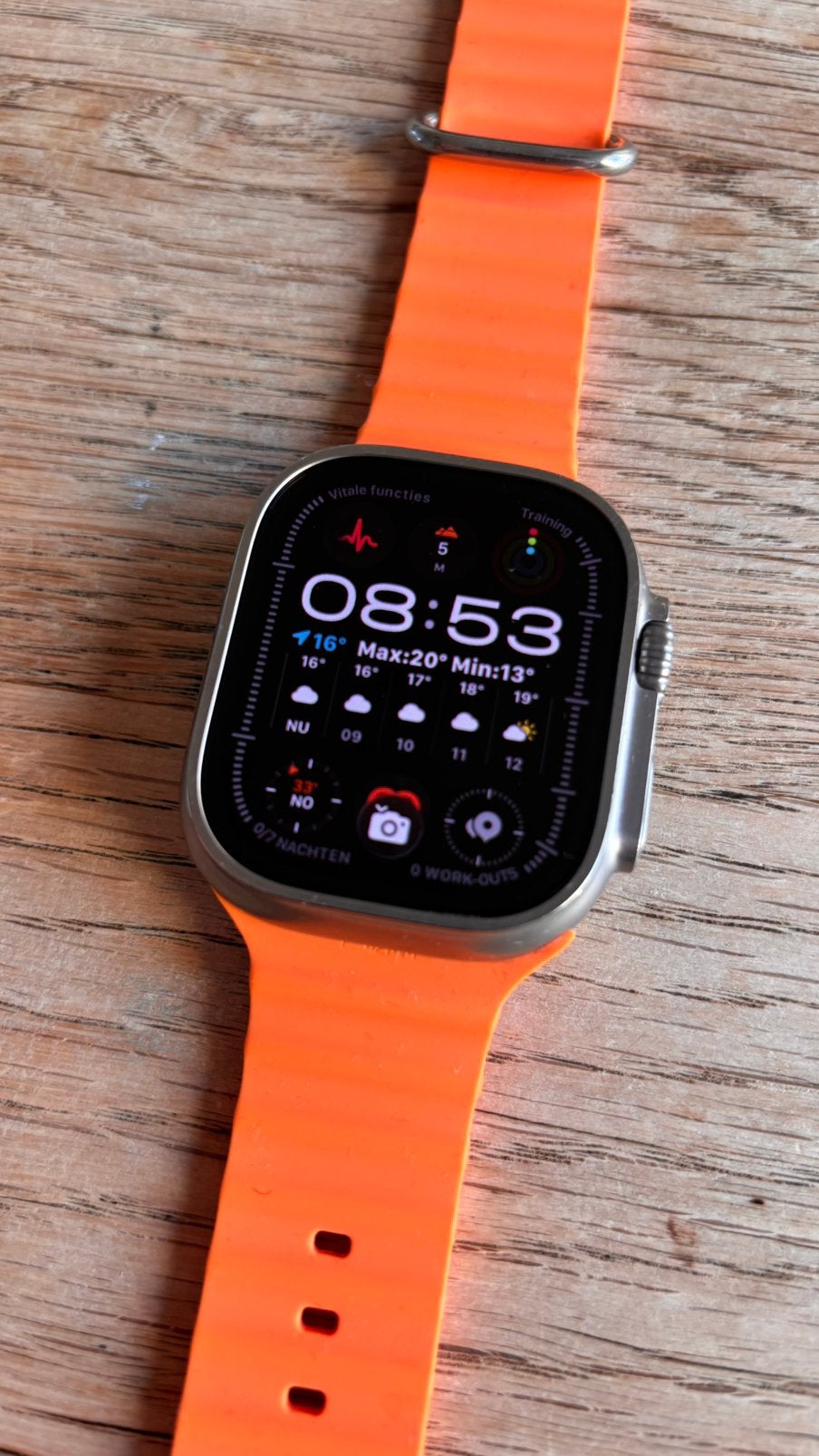 Apple Watch Ultra 2, Ophalen of Verzenden, Zo goed als nieuw, Android