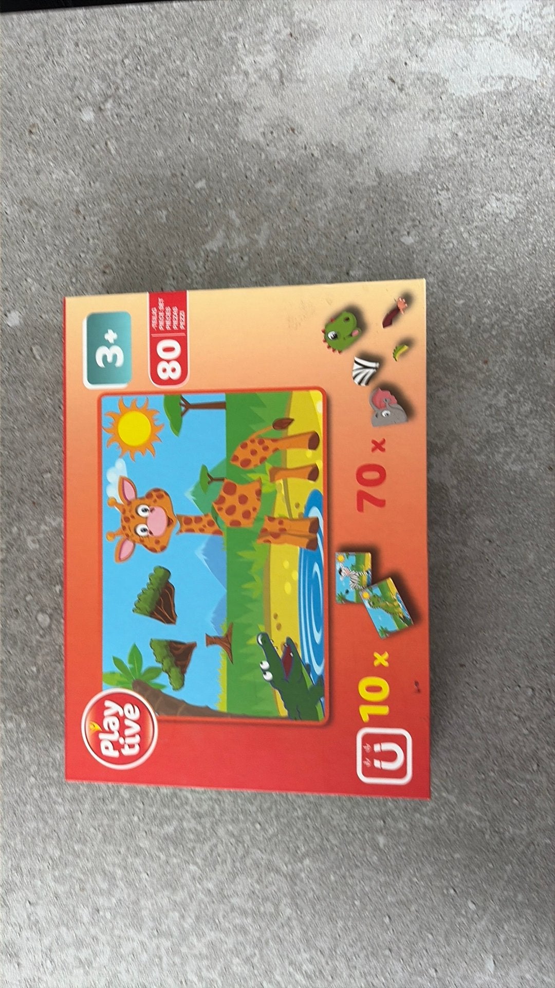 Playtive puzzel, Kinderen en Baby's, Ophalen, Zo goed als nieuw