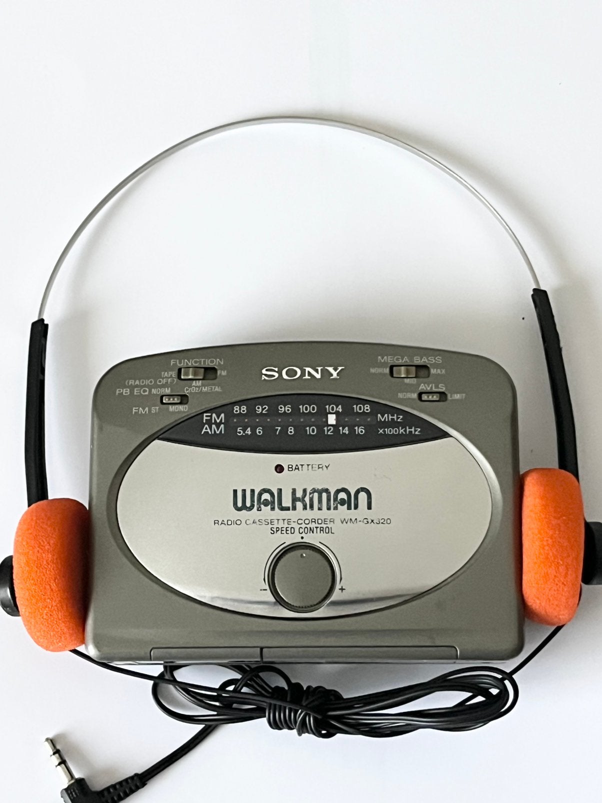 Sony Walkman + koptelefoon, Audio, Tv en Foto, Walkmans, Discmans en Minidiscspelers, Verzenden, Walkman