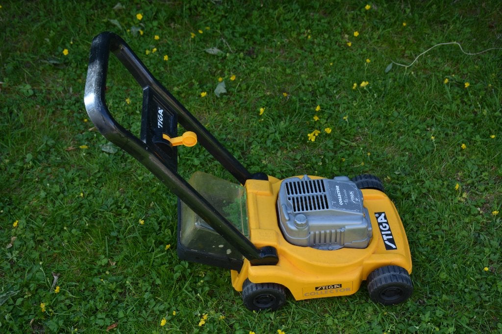 Speelgoed grasmachine Stiga, Ophalen, Gebruikt