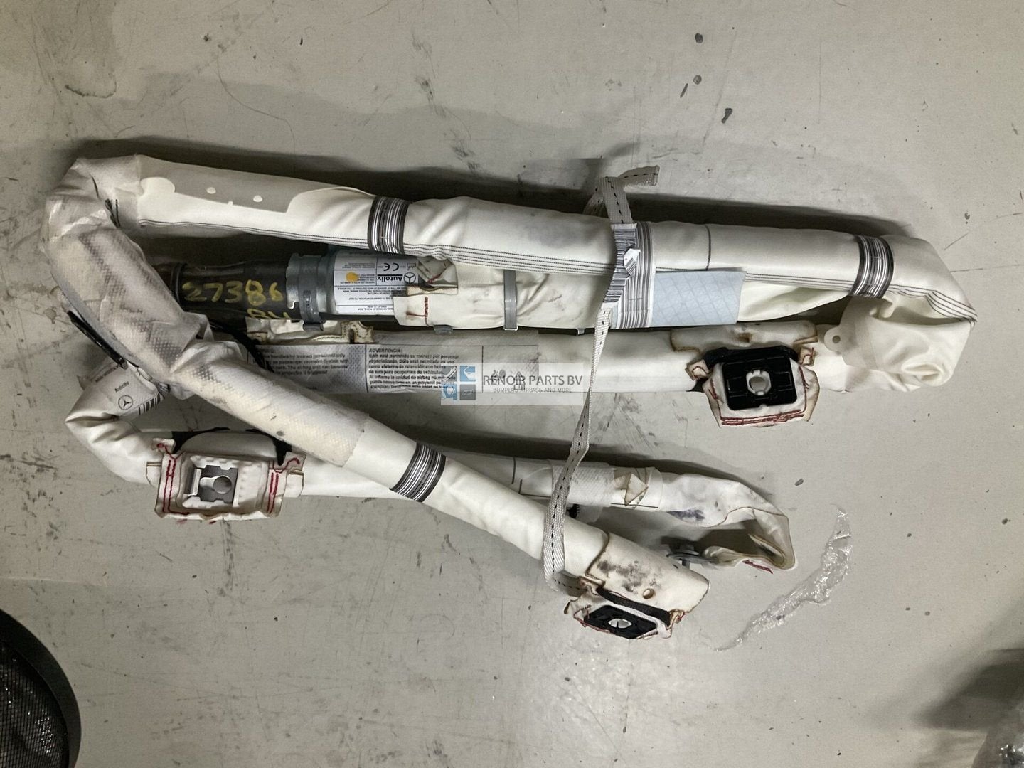 Dakairbag Mercedes ML Klasse GLE W166 A1668600602 Rechts Hem, Gebruikt, -, -, 6 maanden garantie