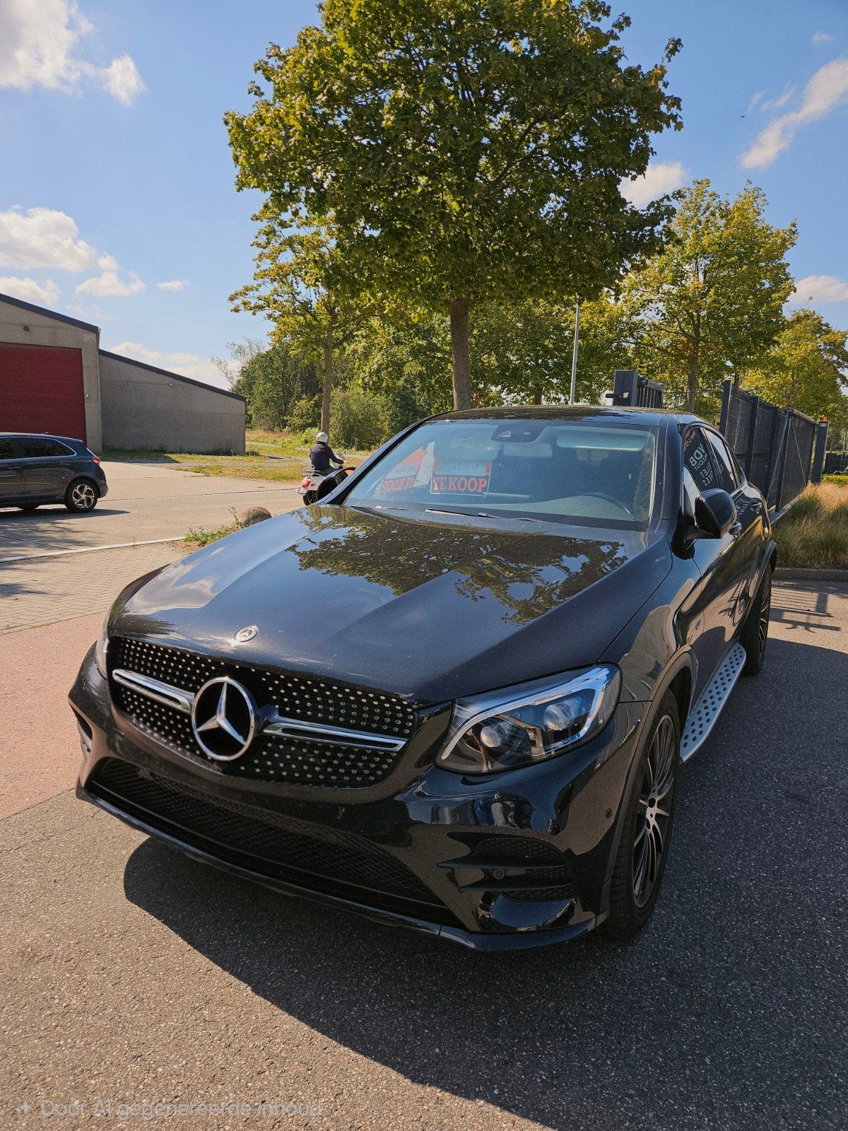 GLC COUPE 350 E 4 MATIC (Benzine hybride), Auto's, Mercedes-Benz, Automaat, Dealer onderhouden, Zwart, Zwart