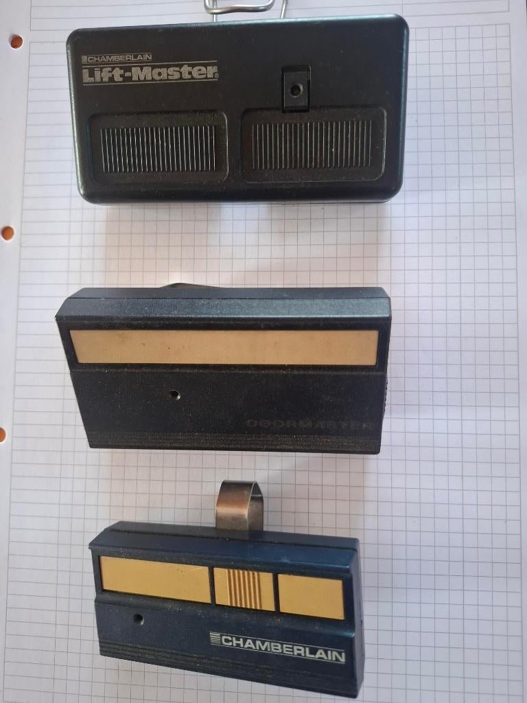 afstandsbedieningen Chamberlain doormaster en doormaster, Ophalen of Verzenden, Gebruikt