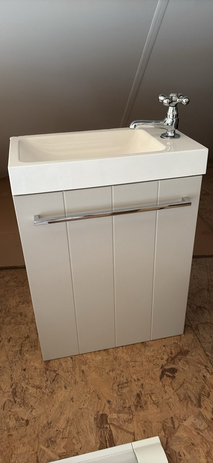Toiletmeubel toiletkast handenwasser fontein, Ophalen, Zo goed als nieuw