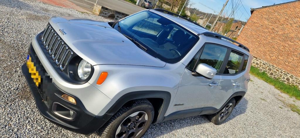Jeep Renegaite 2017 16inj, Autos, Jeep, Argent ou Gris, Entreprise, Boîte manuelle, Noir