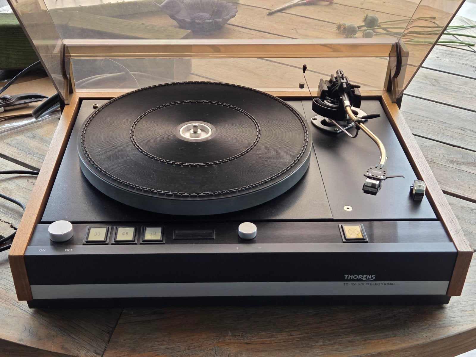 Thorens platenspeler, Audio, Tv en Foto, Platenspelers, Ophalen, Platenspeler, Thorens