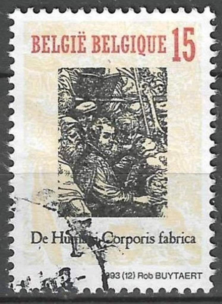 Belgie 1993 - Yvert/OBP 2527 - Andreas Vesalius (ST), Verzenden, Gestempeld, Gestempeld