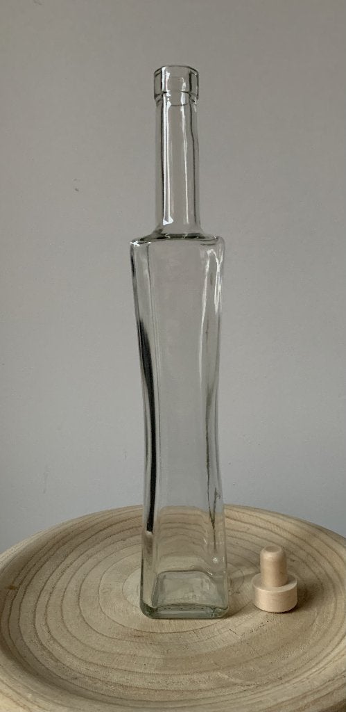 Nieuwe glazen flessen 500 ml + Dop (nooit gebruikt), Ophalen of Verzenden, Nieuw