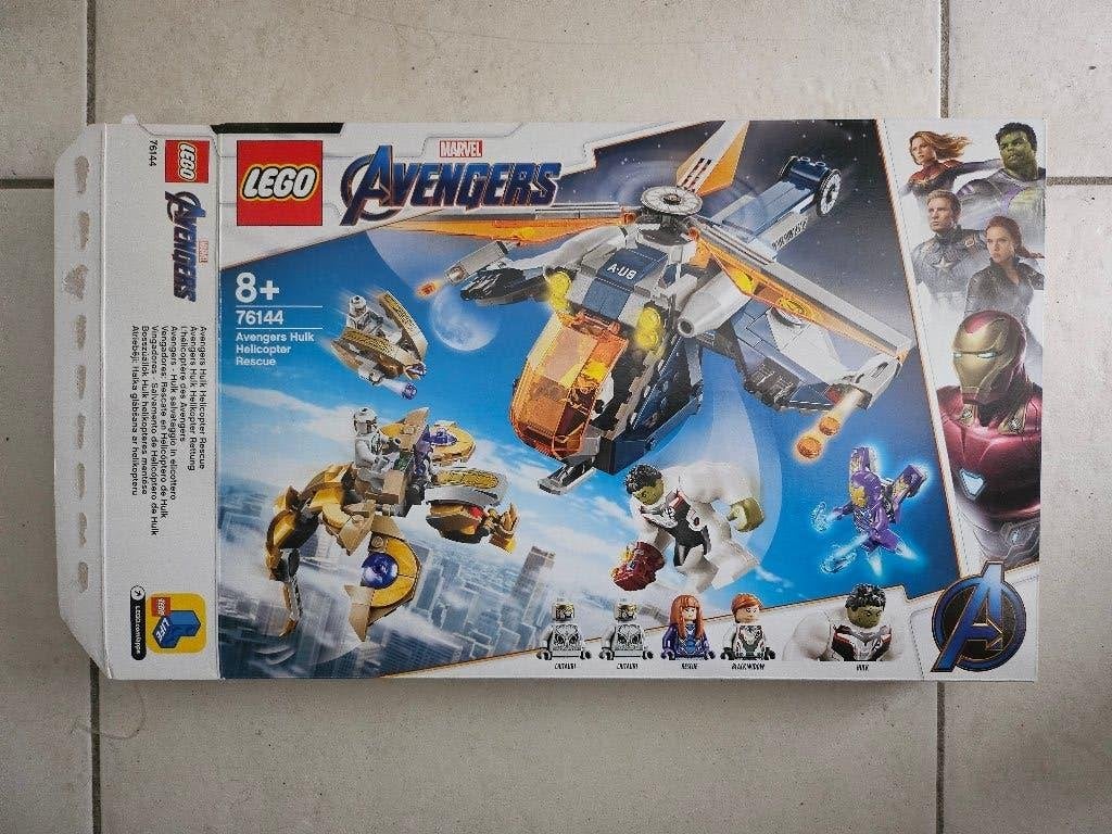 Lego 76144 Avengers Hulk Helicopter Rescue, Kinderen en Baby's, Speelgoed | Duplo en Lego, Inclusief instructies, Marvel, Lego