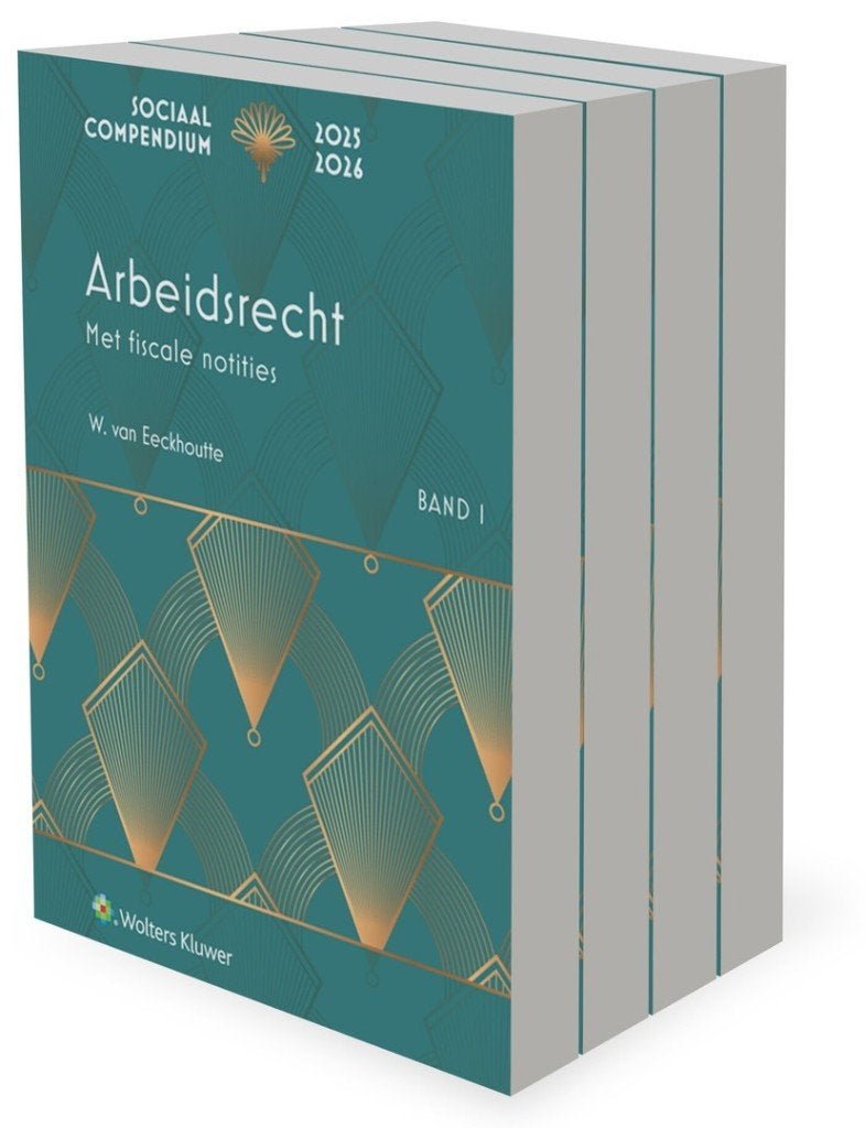 Sociaal Compendium Arbeidsrecht 2025-2026, Boeken, Ophalen of Verzenden, Nieuw, Hoger Onderwijs, Wolters Kluwer