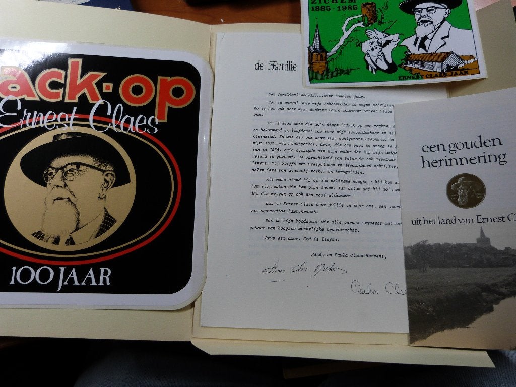 Jack-Op Ernest Claes 100 Jaar Werchter Averbode Zichem, Collections, Marques de bière, Envoi, Utilisé, Autres types, Autres marques