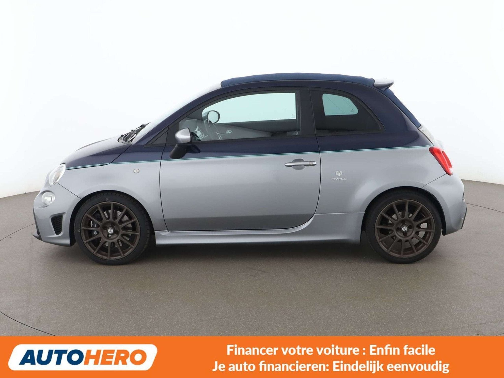 Abarth 695C 1.4 Rivale (année de construction 2017), Cuir, Argent ou Gris, Achat, Cabriolet
