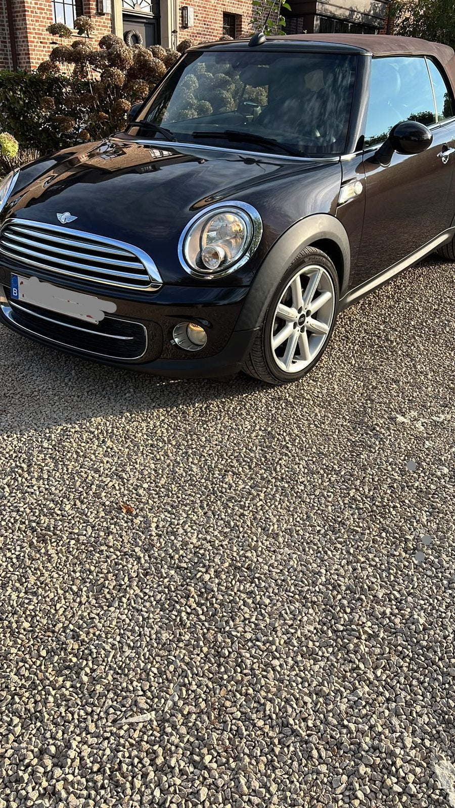 Mini cooper D cabrio, Auto's, Verwarmde buitenspiegels, Leder, Bruin, Particulier