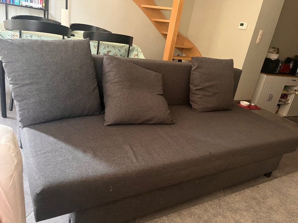 Canapé convertible, Trois personnes, Enlèvement, Utilisé, 150 à 200 cm