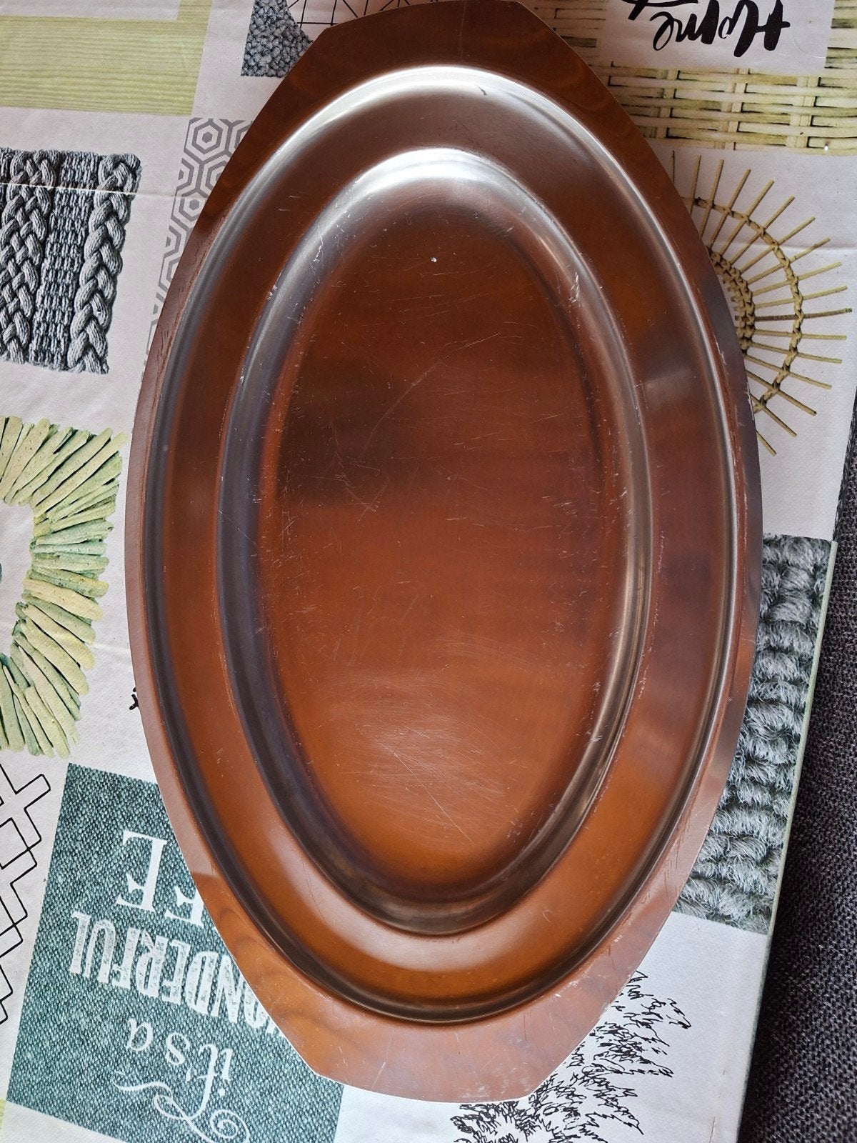 Lot de 8 plats en inox ( Eternum, Couzon et Degrenne,autres), Maison & Meubles, Cuisine | Vaisselle, Plateau, Vintage, Enlèvement