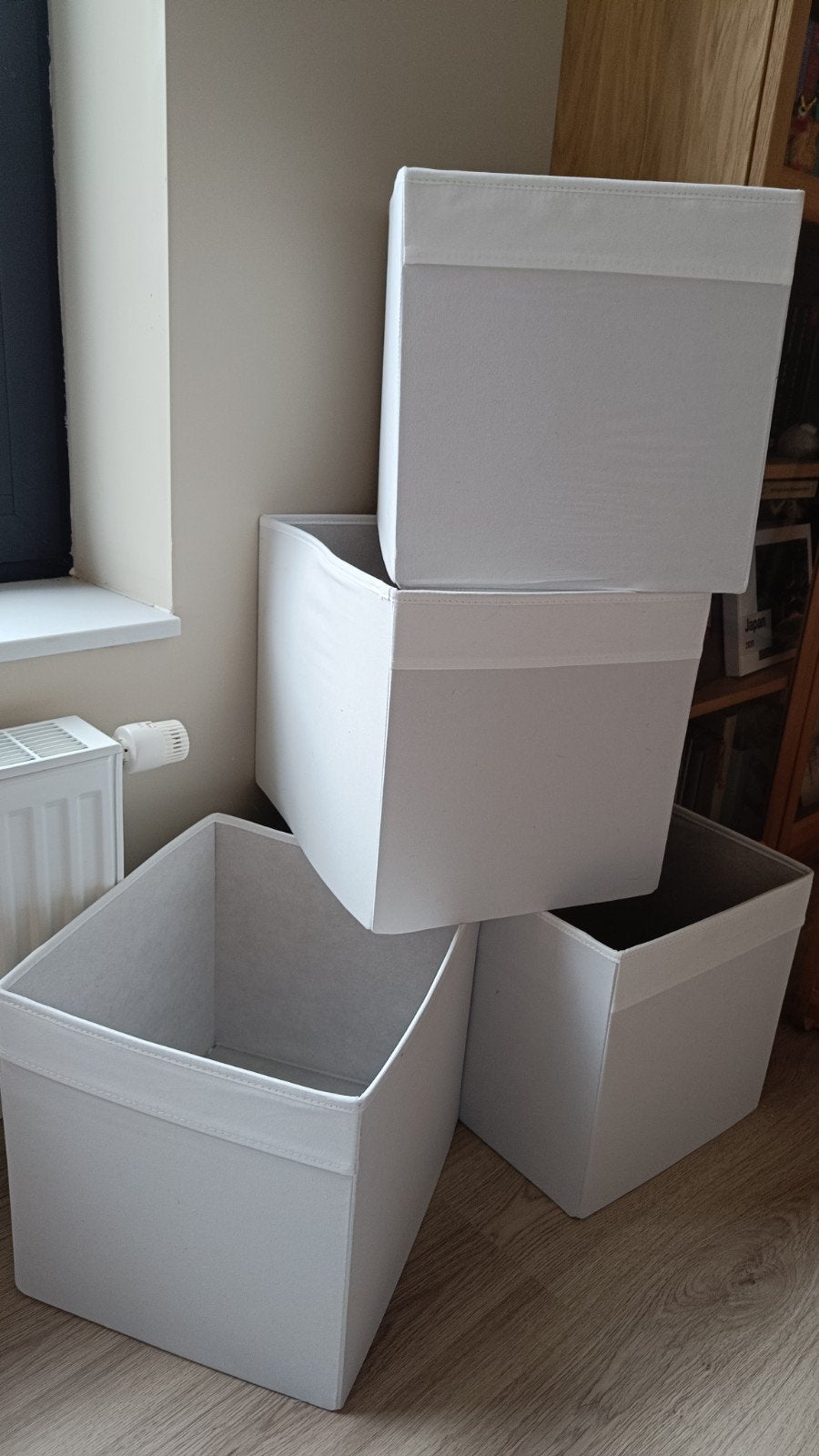 4 ikea kallax mandjes wit, Enlèvement