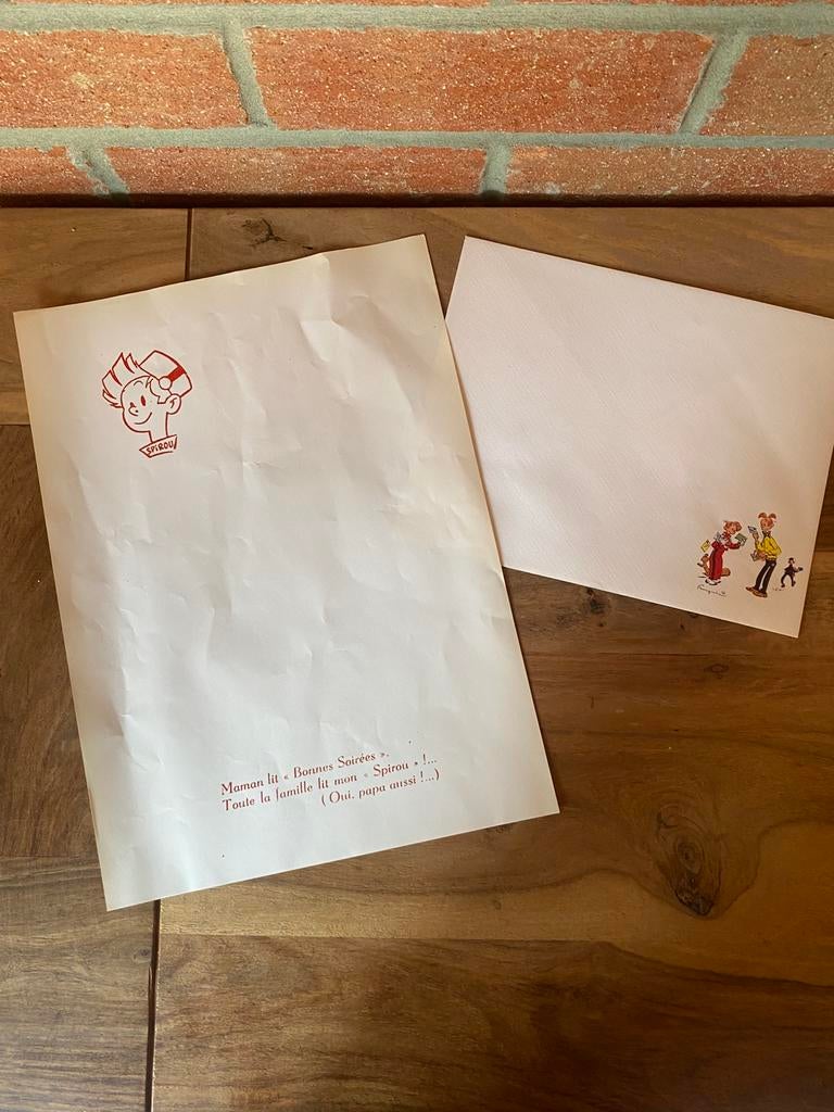 Vieux documents spirou Robbedoes, Enlèvement ou Envoi, Comme neuf