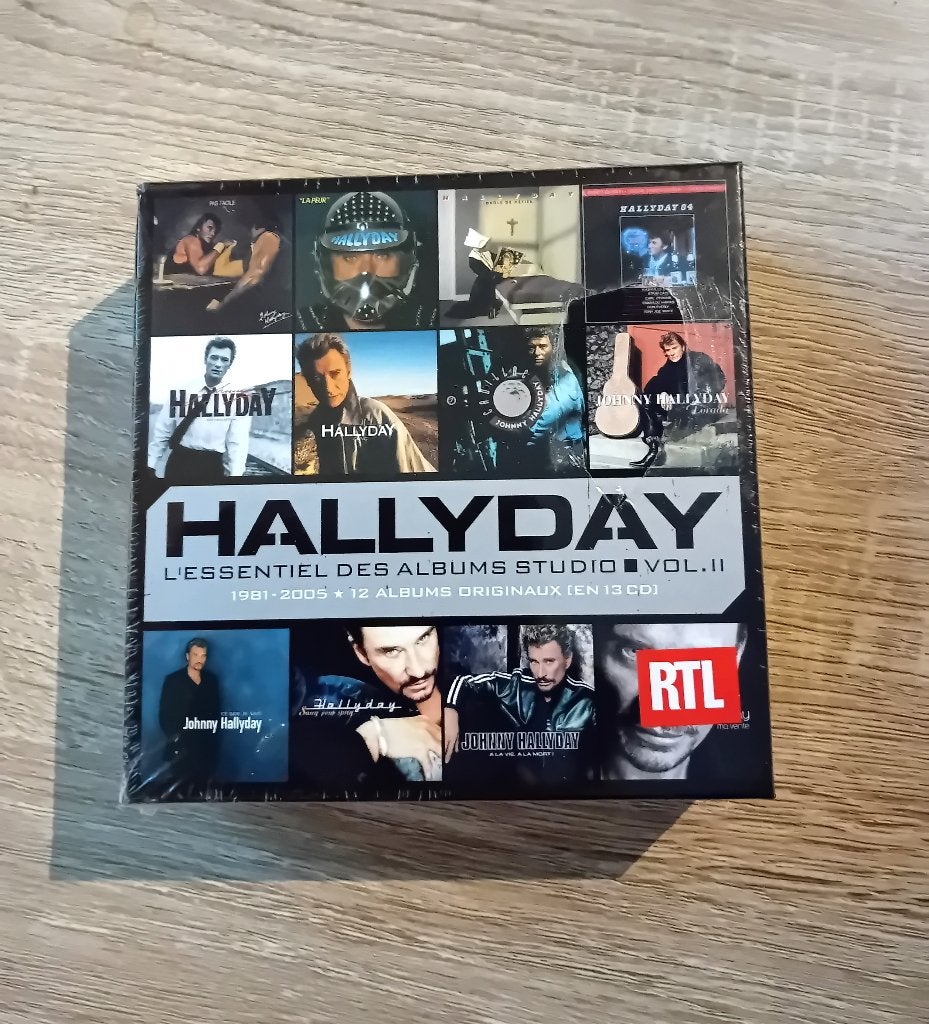 Johnny Hallyday " L'essentiel des albums studio vol.2 " neuf, Enlèvement, Neuf, dans son emballage, Coffret