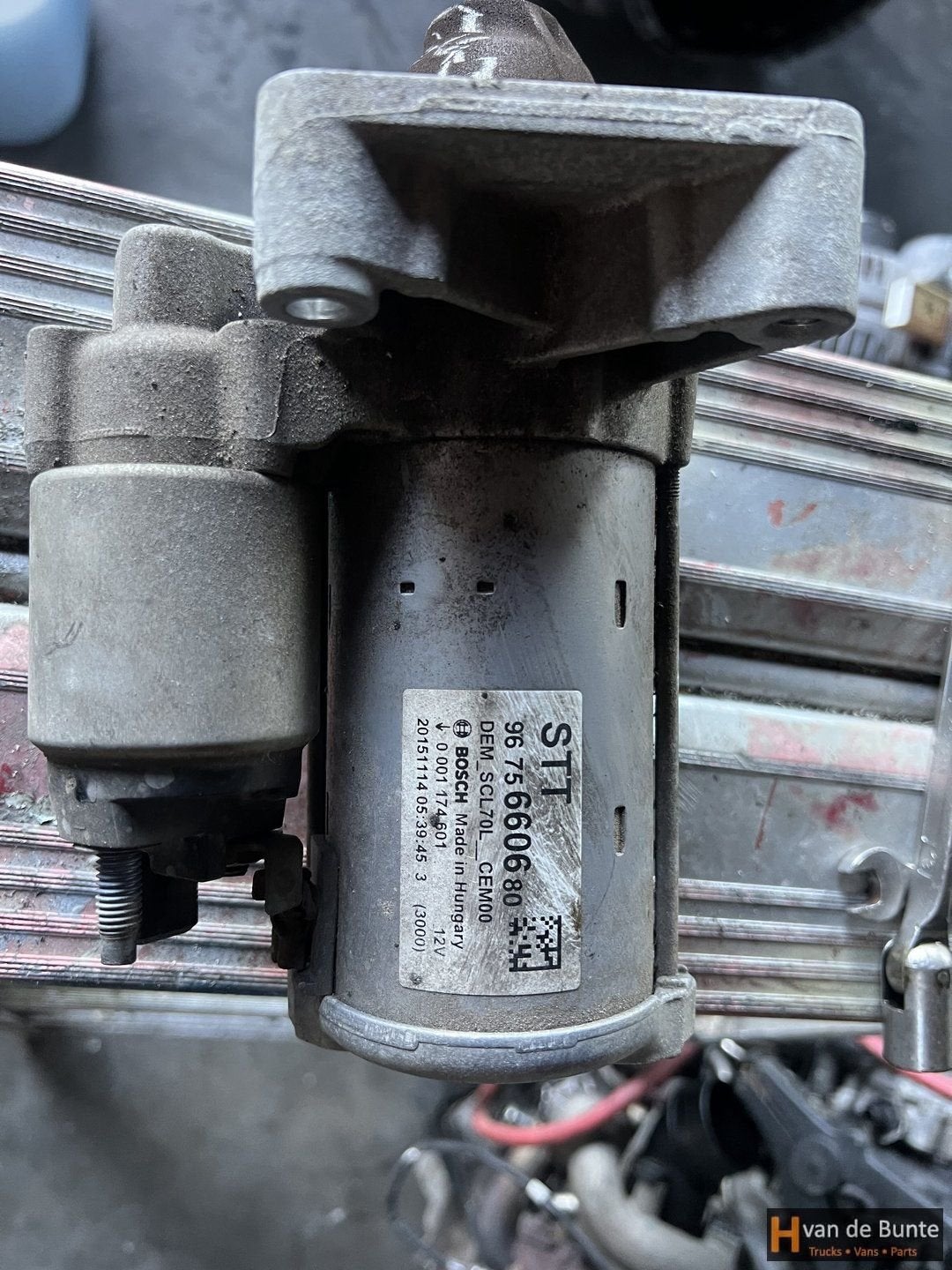 Startmotor peugeot 208 - 96 75 6606 80, Auto-onderdelen, Gebruikt, -, -, Ophalen of Verzenden