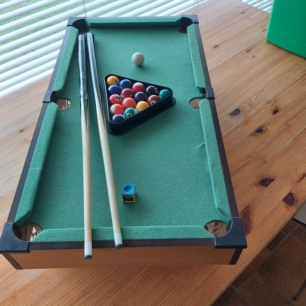 Poolbiljart, Ophalen