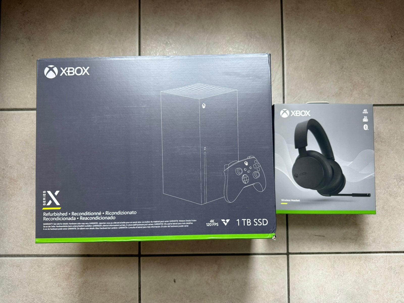 Xbox Series X + casque sans fil comme neuf, garantie 23 mois, Enlèvement, Comme neuf, Xbox Series X