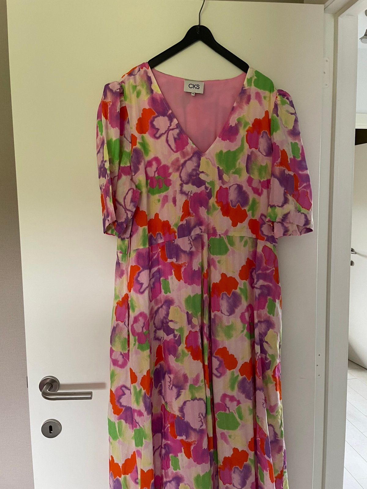 Kleurrijke jurk CKS, Kleding | Dames, Ophalen of Verzenden, Zo goed als nieuw, Maat 42/44 (L)