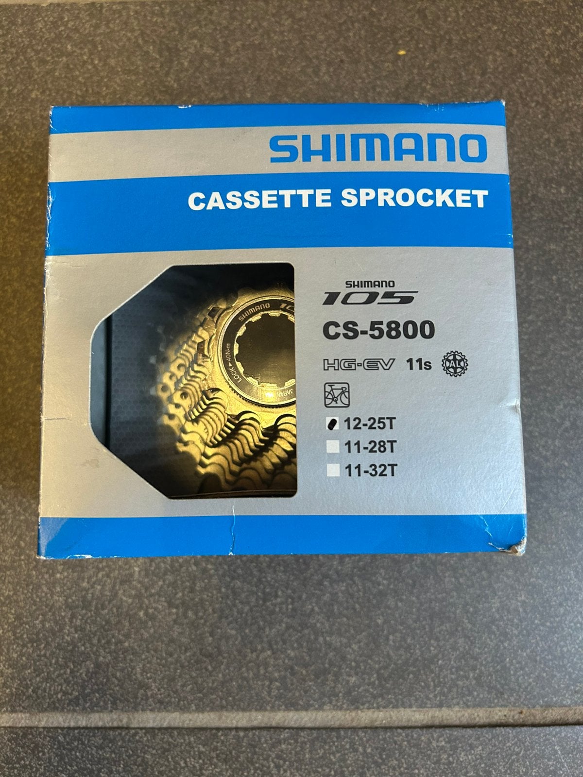 Shimano 105 CS-5800 cassette, Ophalen of Verzenden, Nieuw, Racefiets