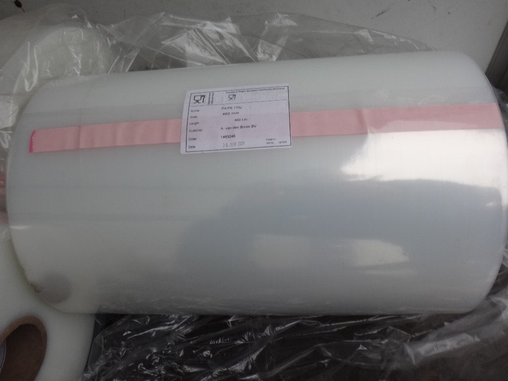 Rouleau de plastique alimentaire neuf, Enlèvement