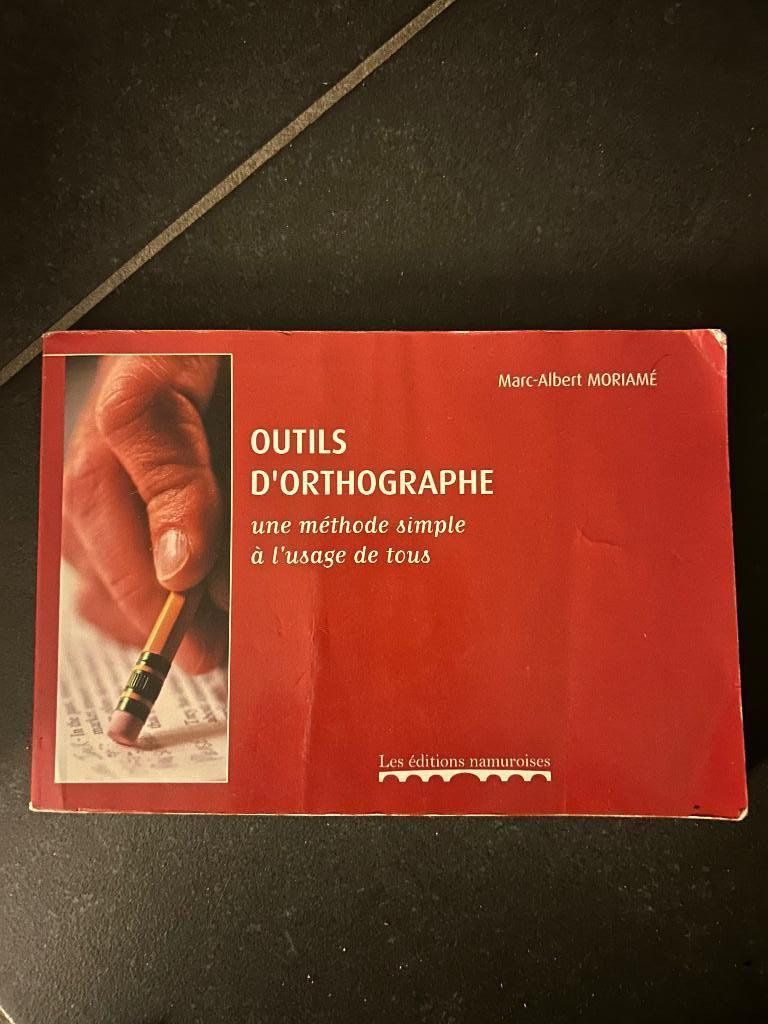 Outils d’orthographe, Enlèvement ou Envoi, Français, Utilisé, Secondaire