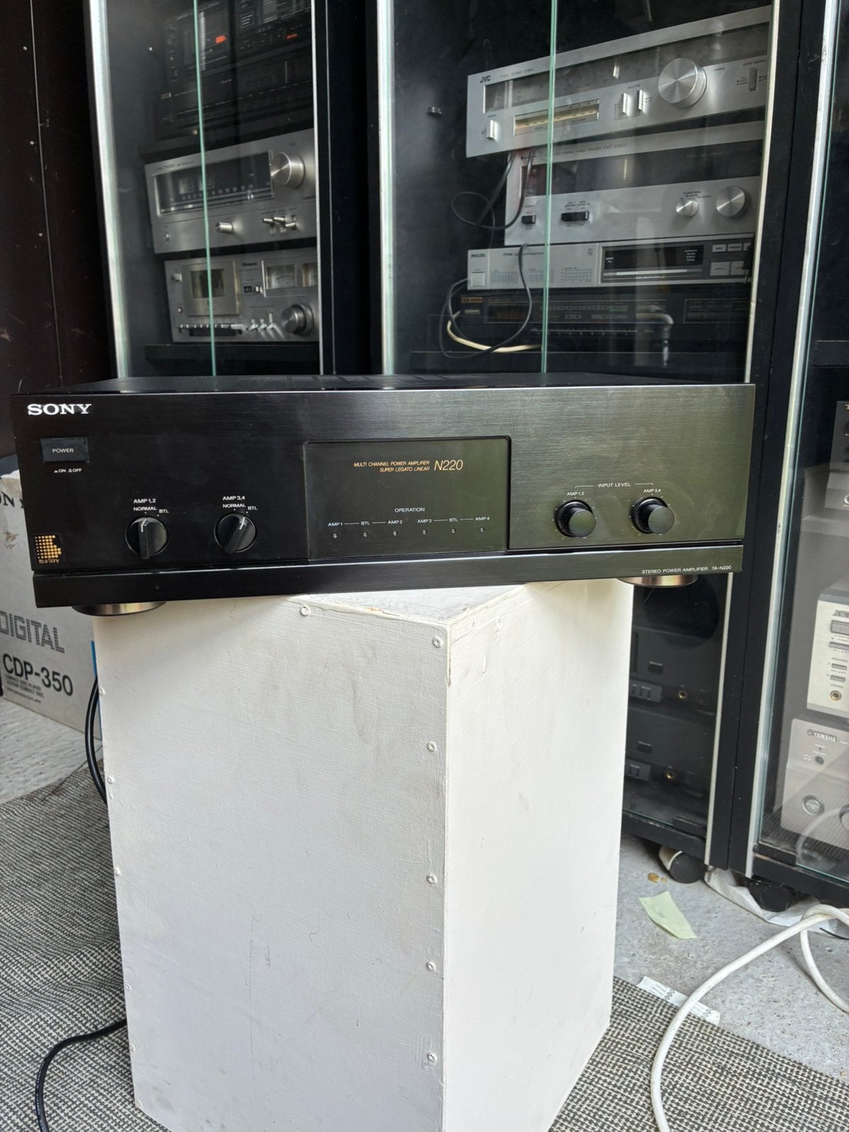 SONY TA-N220, Ophalen of Verzenden, Gebruikt, Sony, Losse componenten