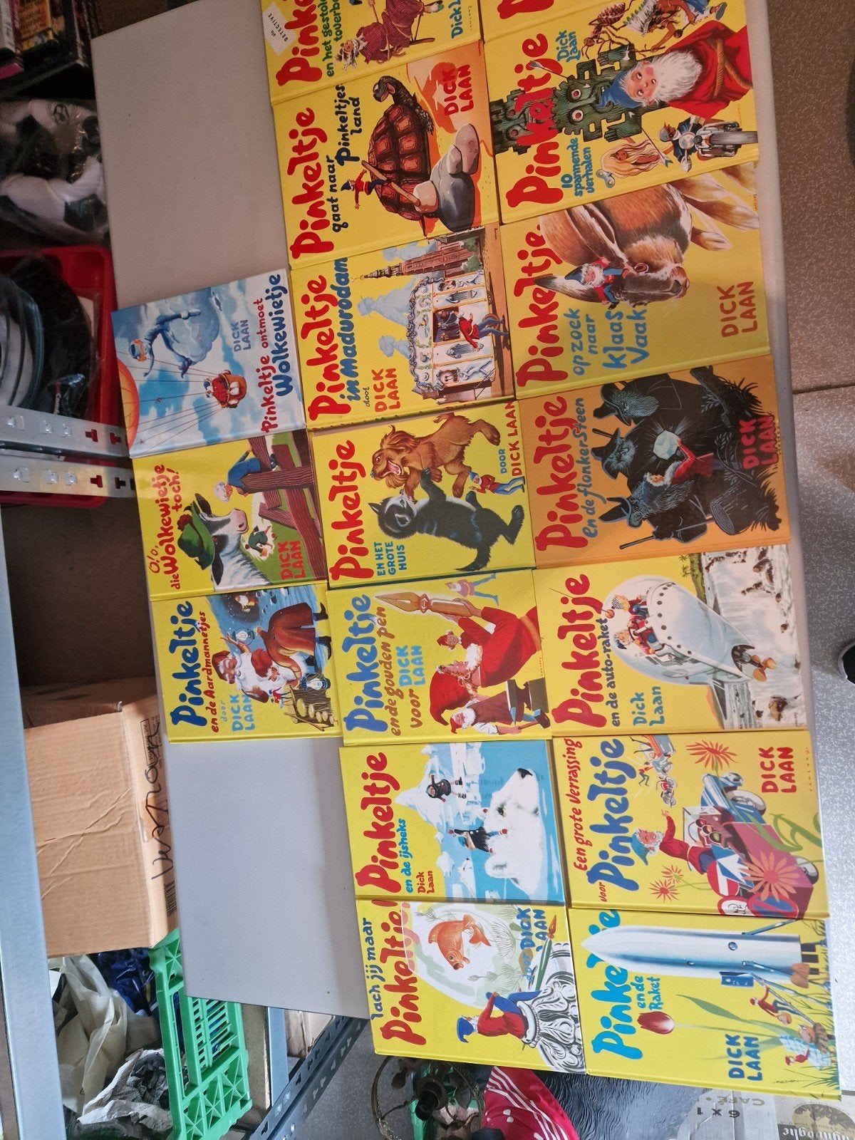 lot kinderboeken pinkeltje, Enlèvement