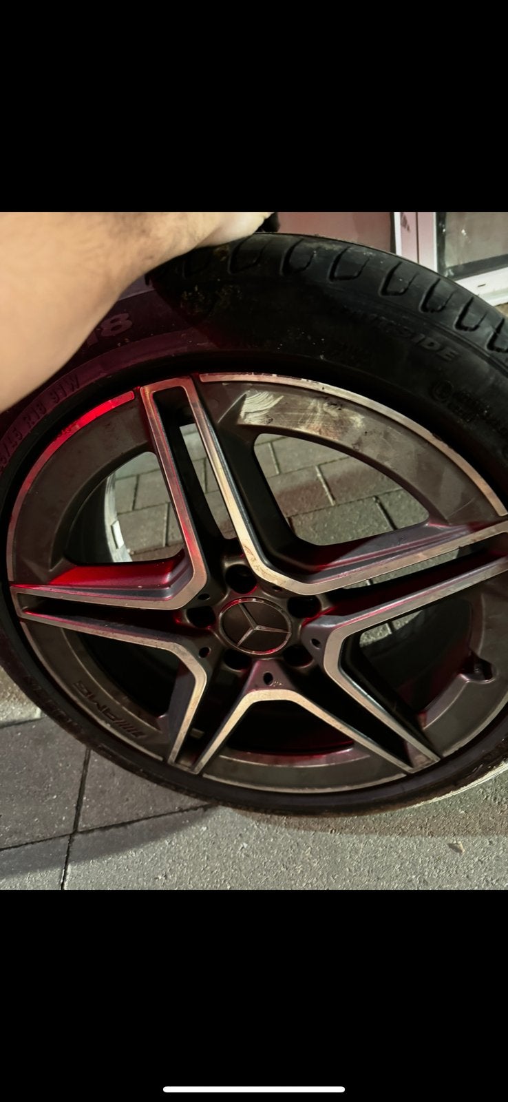 Jantes Amg à vendre, Enlèvement ou Envoi, Pneu(s)