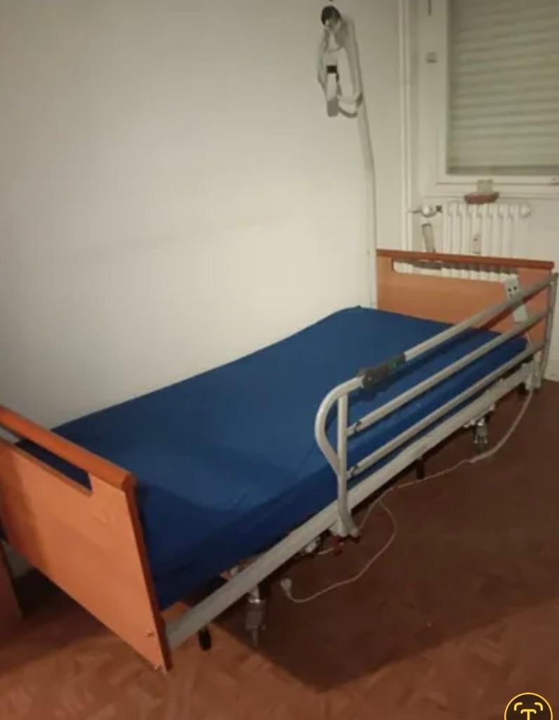 Lit medical electrique + matelas, Enlèvement ou Envoi, Utilisé