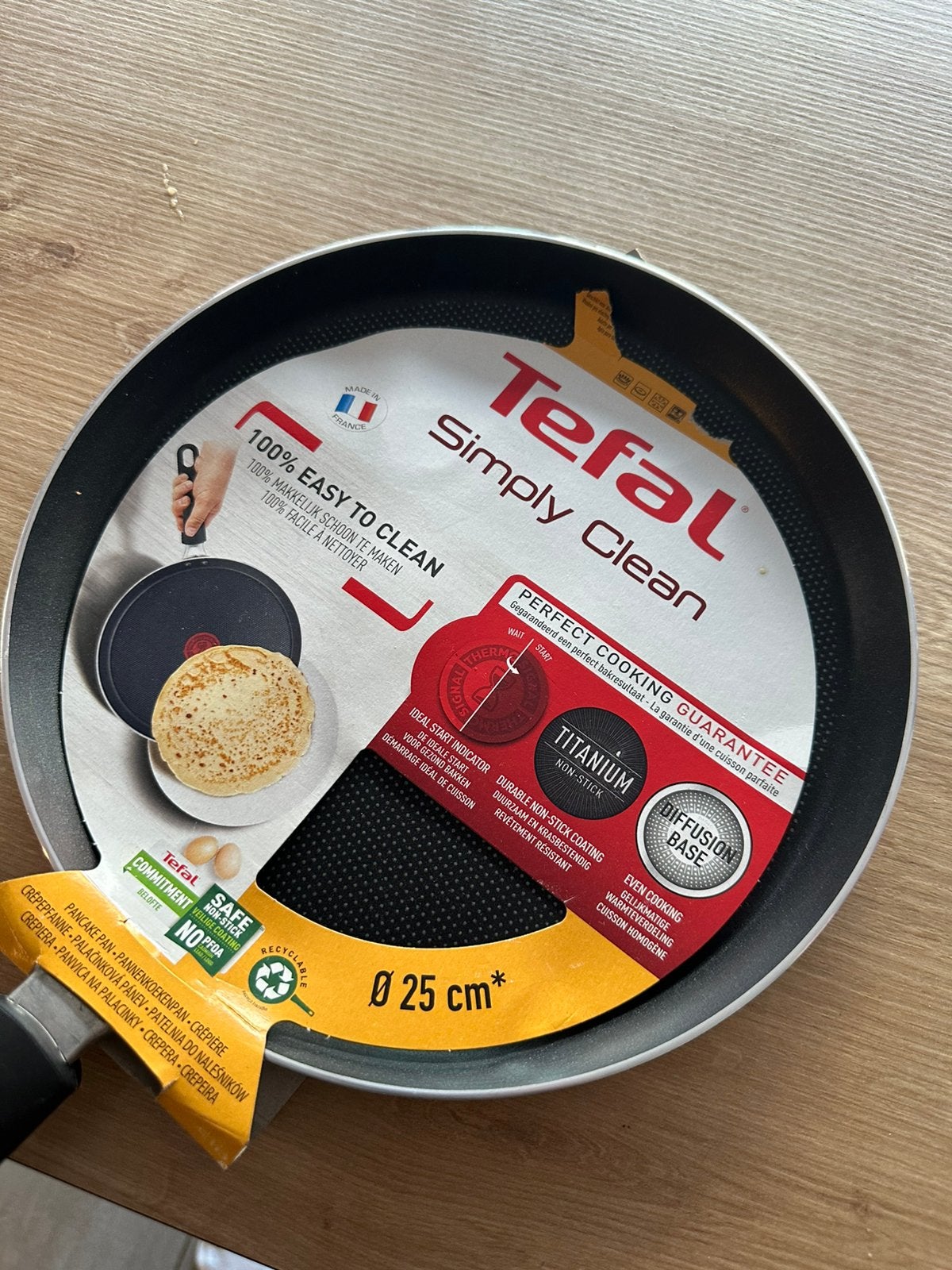 Pannenkoekenpan, Maison & Meubles, Enlèvement, Comme neuf, Poêle à crêpes