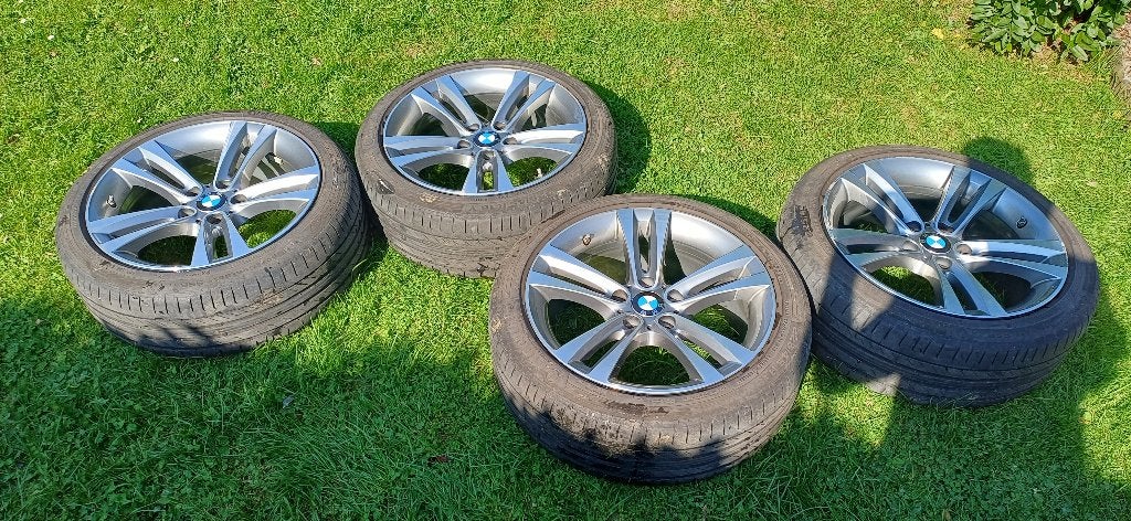 Jantes BMW F30, Autos : Pièces & Accessoires, Pneus & Jantes, Pneus été, 18 pouces, Enlèvement, Utilisé