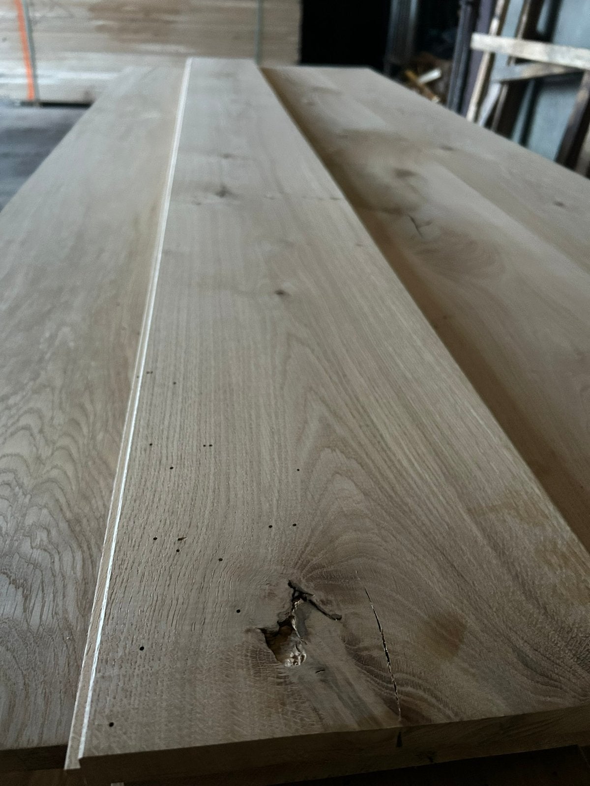 Veer en groef planken eiken 240x20 mm 230/300 cm, Ophalen of Verzenden, Nieuw, 250 cm of meer, Planken