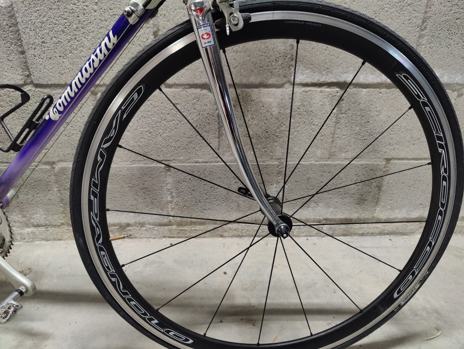 tommasini koersfiets, Ophalen