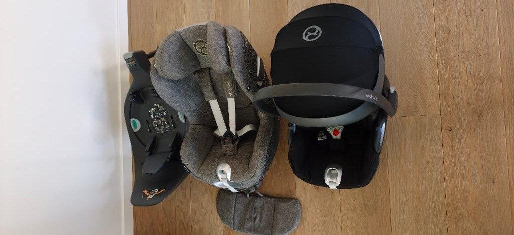 CYBEX PACK, 2x autostoel + basis, Ophalen, Gebruikt, Overige merken, Isofix