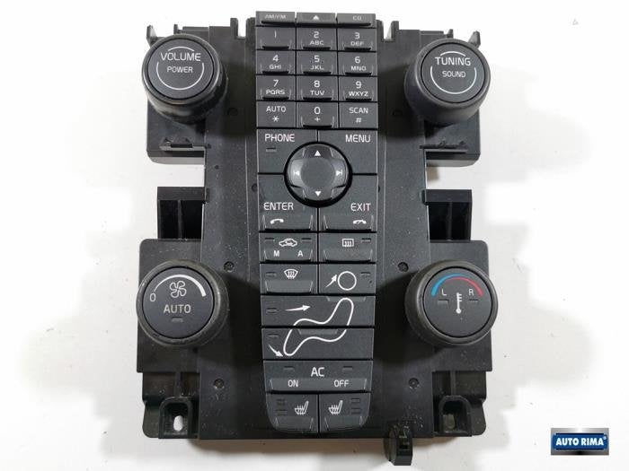 Panneau de commandes chauffage d'un Volvo S40, -, 3 mois de garantie, -, -