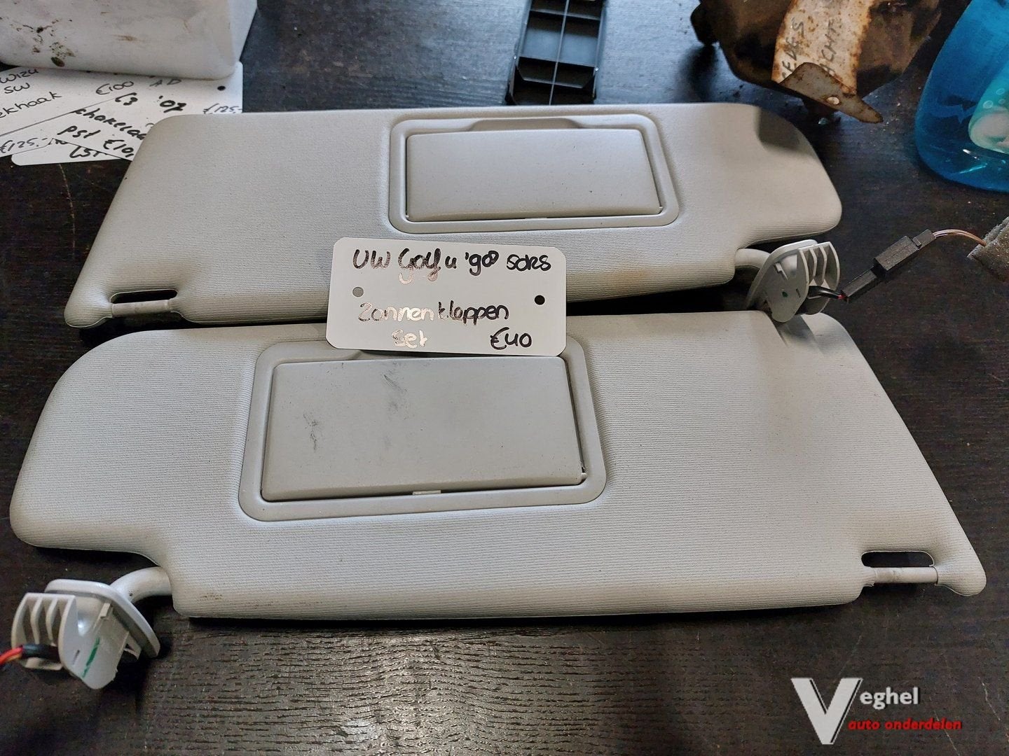 VW Golf 4 5drs zonnenkleppen set '98, -, Utilisé, -, -