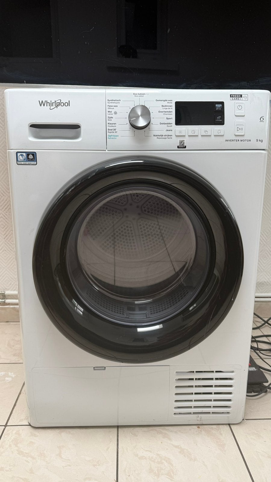 Sèche-linge 9 kg, Enlèvement, Comme neuf