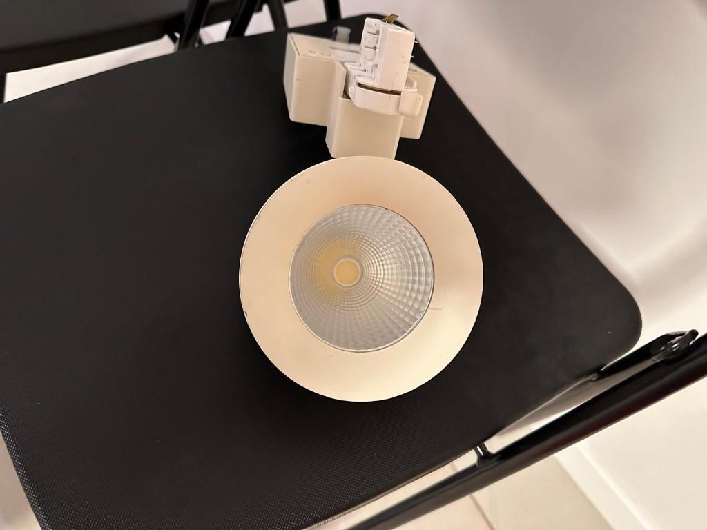 6X. Spot de rail Linea AS 3F 4000K, Enlèvement, Utilisé, LED